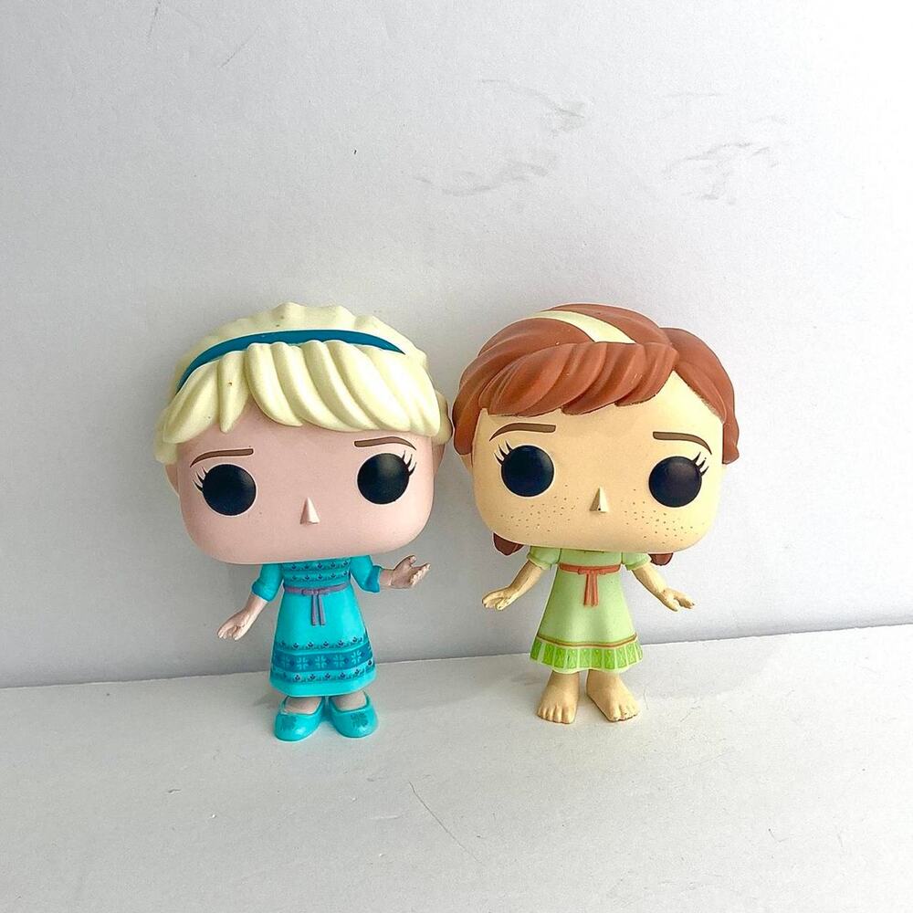 Funko Pop Disney Frozen 2 Young Elsa 588 And Young Anna 589